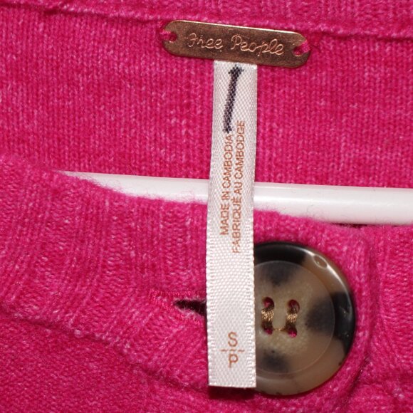 NEW Free People Luna Cardigan Size S - Picture 6 of 9